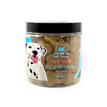 Load image into Gallery viewer, JOY PETS CBD DOG TREATS BEEF-LIVER-BONES
