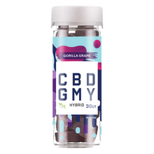 Load image into Gallery viewer,  Unleash the grape-infused delight with Gorilla Grape CBD Gummies. Indulge in premium CBD for a flavorful and relaxing experience. Elevate your wellness routine with these top-quality CBD gummies – a tasty treat for soothing moments.