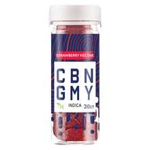 Load image into Gallery viewer, Delight in the nectarous flavor of Strawberry Nectar CBN Gummies. Premium CBN-infused goodness for a tasty and relaxing experience. Elevate your well-being with these top-quality CBN gummies – a flavorful journey to tranquility.