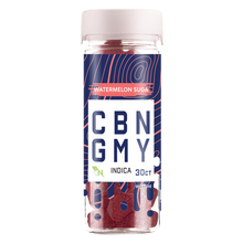 Load image into Gallery viewer, Savor the sweetness of Watermelon Suga CBN Gummies. Premium CBN-infused delight for a flavorful and relaxing experience. Elevate your well-being with these top-quality CBN gummies – a tasty journey to tranquility.