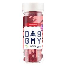Load image into Gallery viewer, Experience the tantalizing blend of Cola Haze Delta 9 Gummies. Premium Delta 9-infused delight for a flavorful and relaxing experience. Elevate your well-being with these top-quality Delta 9 gummies – a tasty journey to tranquility.