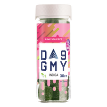 Load image into Gallery viewer, Squeeze in the zesty goodness with Lime Squeeze Delta 9 Gummies. Premium Delta 9-infused delight for a flavorful and uplifting experience. Elevate your well-being with these top-quality Delta 9 gummies – a tasty journey to tranquility.