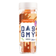 Load image into Gallery viewer, Ignite your senses with Orange Craze Delta 9 Gummies. Premium Delta 9-infused delight for a flavorful and relaxing experience. Elevate your well-being with these top-quality Delta 9 gummies – a tasty journey to tranquility.