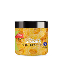 Load image into Gallery viewer, R.A. Royal Gummies – CBD Infused Sour Pineapple
