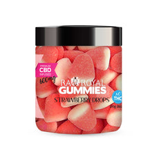 Load image into Gallery viewer, R.A. Royal Gummies –  CBD Infused Strawberry Drops