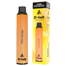 Load image into Gallery viewer, Elevate your vaping experience with Pink Mango D-Salt Disposable. Indulge in the delightful fusion of flavors. Premium and convenient, it&#39;s the perfect on-the-go vaping companion for a satisfying and flavorful journey.
