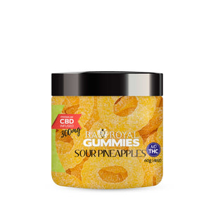 R.A. Royal Gummies – CBD Infused Sour Pineapple